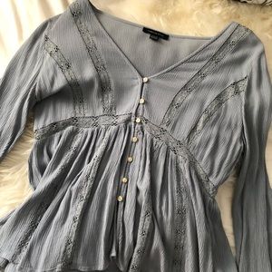 American Eagle Babydoll Top